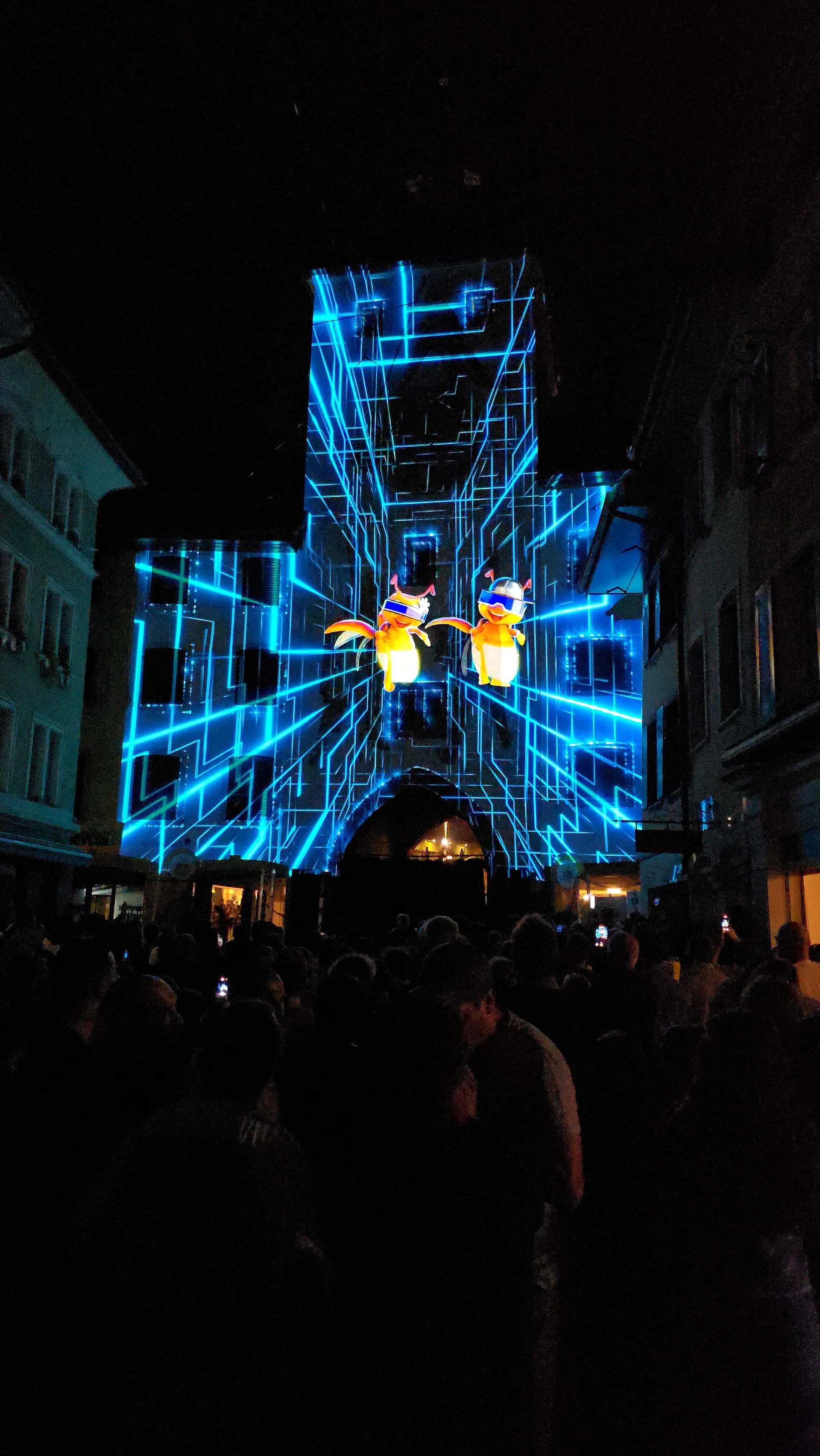 Videomapping Detail